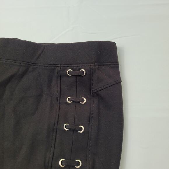 Black Lattice Leggings by Romeo Juliet Couture size Small - Picture 8 of 13